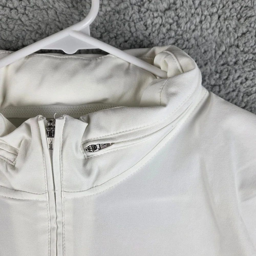 Nike New England Patriots Coaches‎ Sideline Hooded Jacket Mens XL White NFL